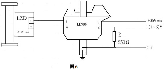 金屬管浮子流量計(jì)本安防爆型接線圖