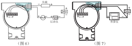 靶式煤氣流量計接線圖